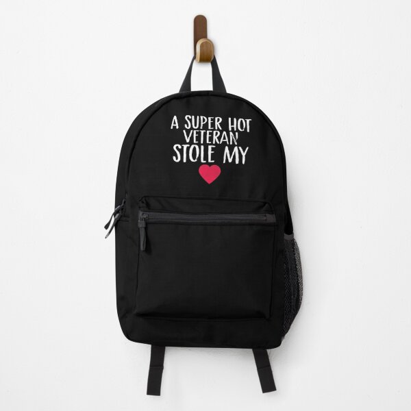 Item preview, A Super Hot Veteran Stole My Heart Veteran Girlfriend Veteran Boyfriend Veteran Valentine's Day Military Couples Fiance designed and sold by Akmloza.