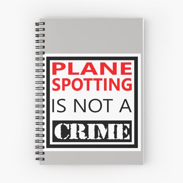 Item preview, Plane Spotting is not a Crime - Clean Design designed and sold by FouDeeziner.