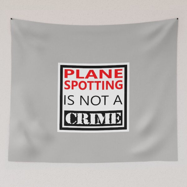 Item preview, Plane Spotting is not a Crime - Clean Design designed and sold by FouDeeziner.