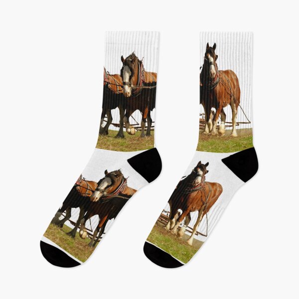 Item preview, Clydesdale Team in Harness designed and sold by BeeLynz.