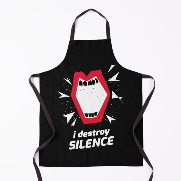 Item preview, I Destroy Silence designed and sold by DiscGolfTees.