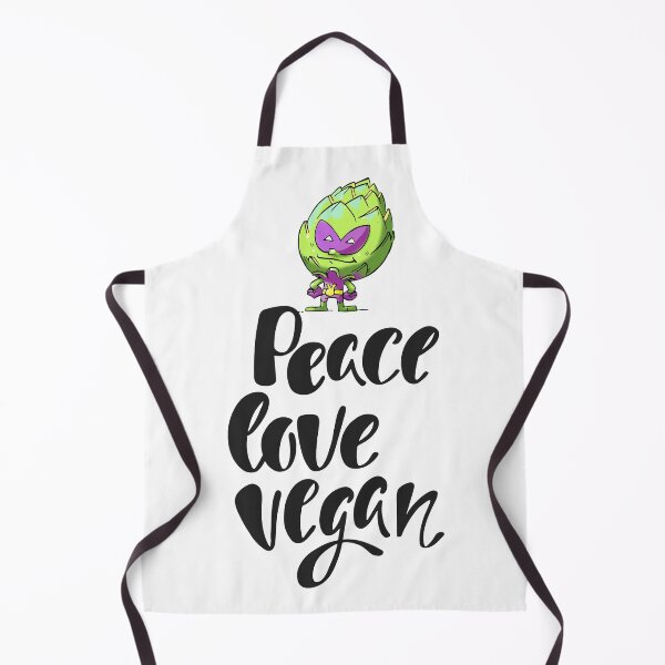 Item preview, Peace Love Vegan Artichoke Alien Foodietoon Superhero Planet 9 Superhero designed and sold by ProjectX23.