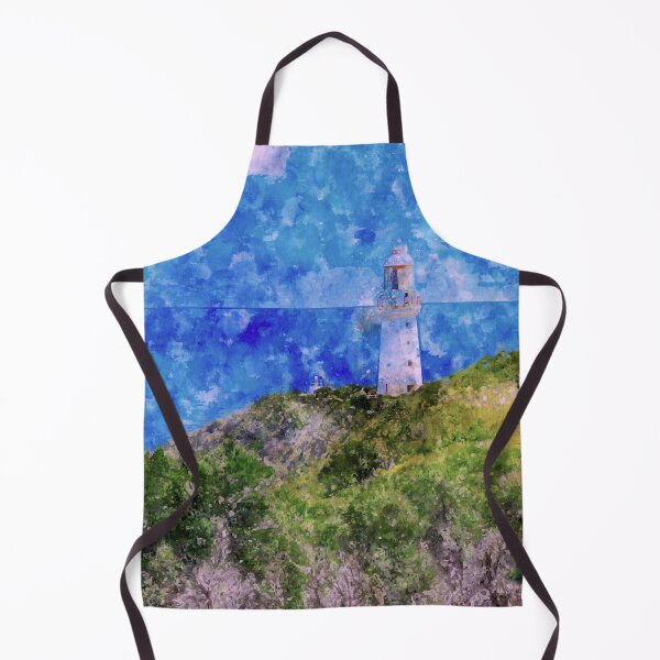 Item preview, The Distant Cape Otway Lightstation Watercolor designed and sold by Steven Jodoin.