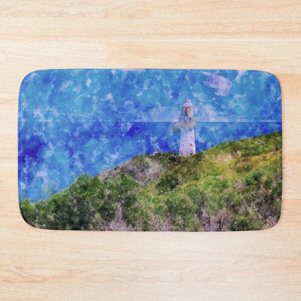 Item preview, The Distant Cape Otway Lightstation Watercolor designed and sold by Steven Jodoin.