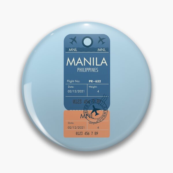 Item preview, MANILA PHILIPPINES BLUE RETRO PLANE TICKET PHONE CASE FILIPINO designed and sold by aydapadi.