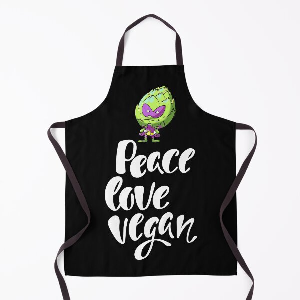 Item preview, Peace Love Vegan Artichoke Alien Foodietoon Superhero Planet 9 Superhero designed and sold by ProjectX23.