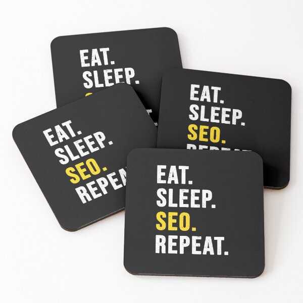 Item preview, Eat Sleep SEO Repeat Funny gift for SEO-specialist designed and sold by maxarus.