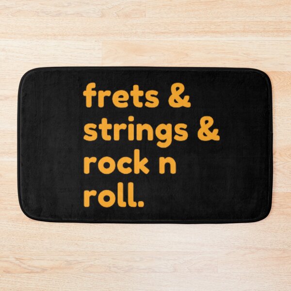 Item preview, Frets and Strings and Rock N Roll designed and sold by ObiPrints.
