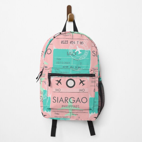 Item preview, SIARGAO PHILIPPINES RETRO PLANE TICKET BAG TAG FILIPINO designed and sold by aydapadi.