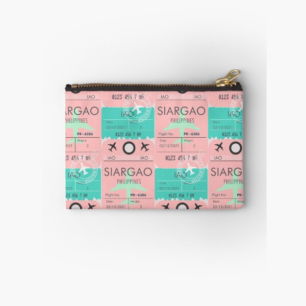 Item preview, SIARGAO PHILIPPINES RETRO PLANE TICKET BAG TAG FILIPINO designed and sold by aydapadi.