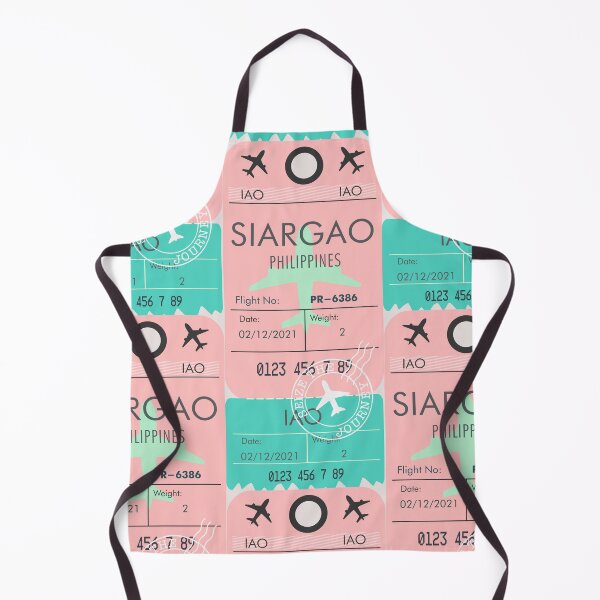Item preview, SIARGAO PHILIPPINES RETRO PLANE TICKET BAG TAG FILIPINO designed and sold by aydapadi.