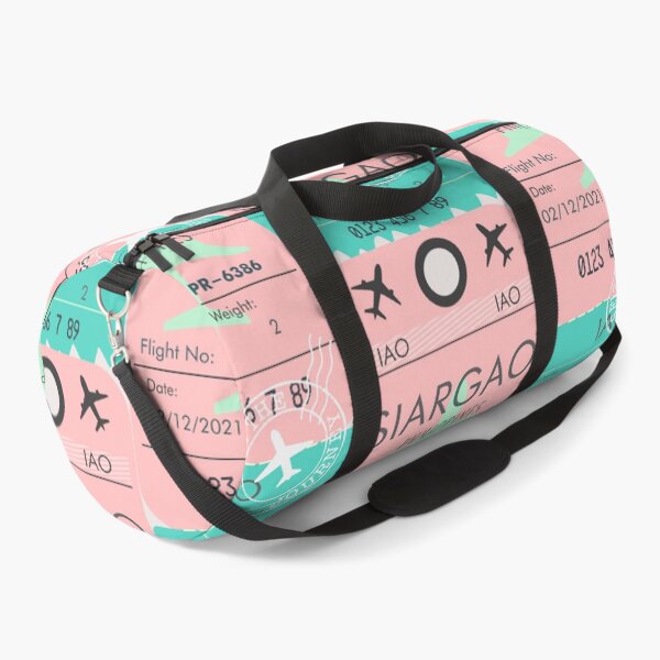 Item preview, SIARGAO PHILIPPINES RETRO PLANE TICKET BAG TAG FILIPINO designed and sold by aydapadi.