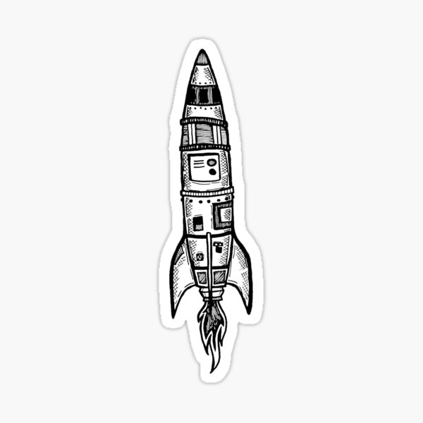 Norminal Angry Meme Sticker Rocket Launch Vinyl Decal -  Sweden