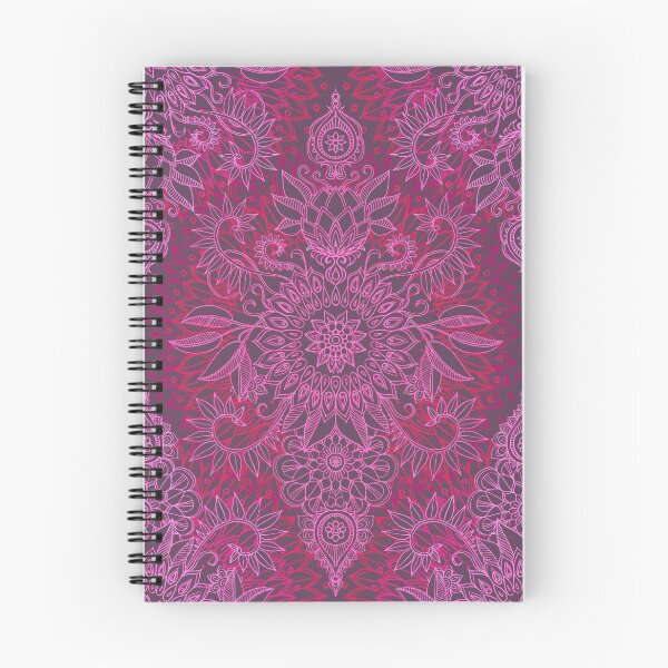 Item preview, Magenta, Pink & Coral Protea Doodle Pattern designed and sold by micklyn.
