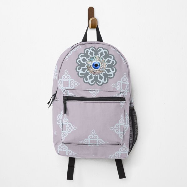 Item preview, Mati Evil Eye Purple Light Blue Pattern  designed and sold by Yiorgos Designs.