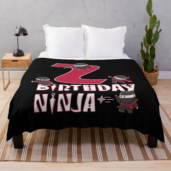 Item preview, 2nd Birthday Ninja 2 Years Old Kid Ninjutsu B-day Party design designed and sold by Grabitees.