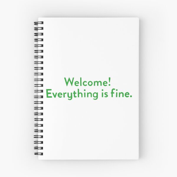 Item preview, Welcome, everything is fine designed and sold by MaiSeries.