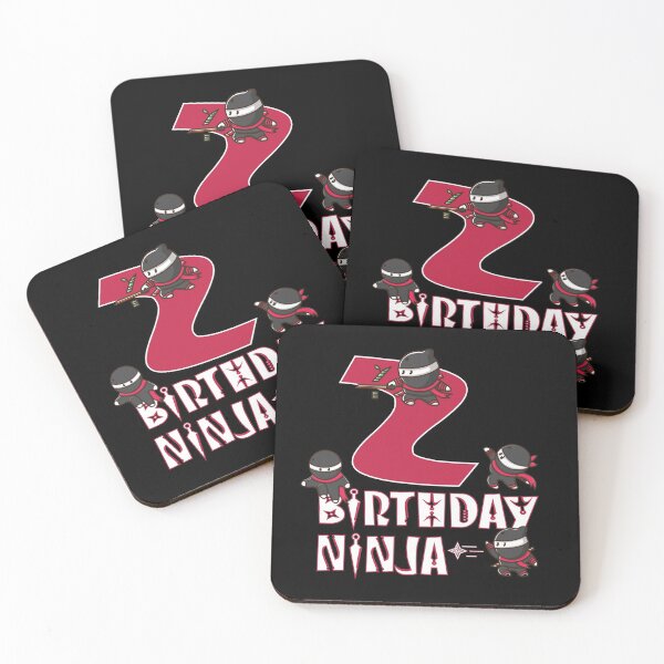 Item preview, 2nd Birthday Ninja 2 Years Old Kid Ninjutsu B-day Party design designed and sold by Grabitees.