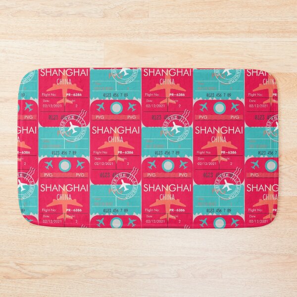 Item preview, SHANGHAI CHINA RETRO PLANE TICKET CHINESE designed and sold by aydapadi.