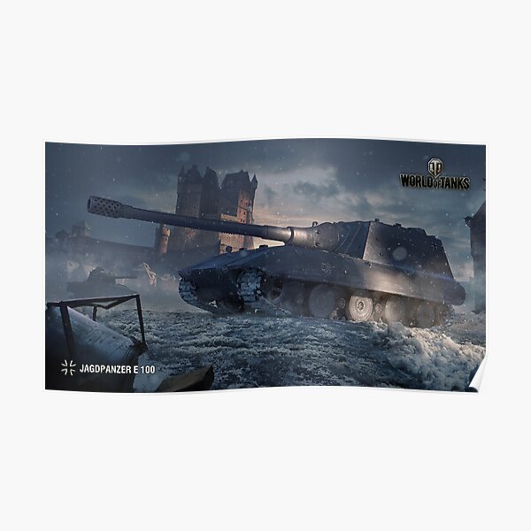 Jagdpanzer E100 Poster