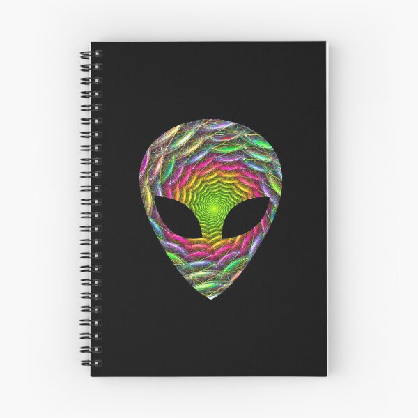 Item preview, Trippy Alien Head -  Psychedelic Experience Is The Experience Of Trying To Understand Reality - Design For T-Shirts, Mugs, Pin Buttons Etc. designed and sold by ShaykhUmer.