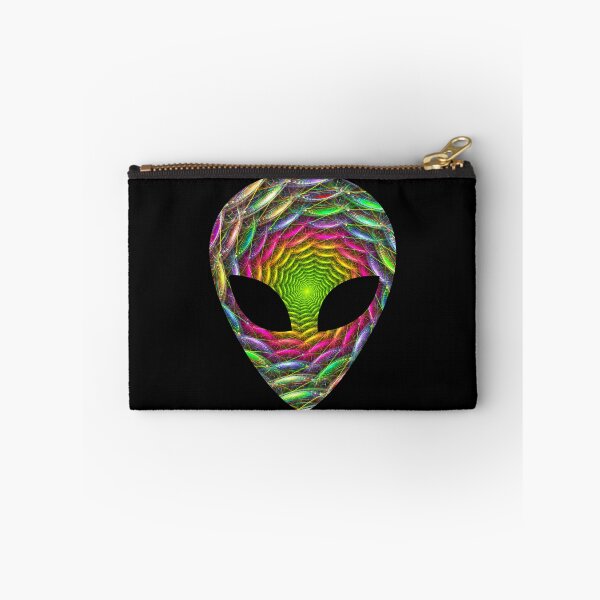 Item preview, Trippy Alien Head -  Psychedelic Experience Is The Experience Of Trying To Understand Reality - Design For T-Shirts, Mugs, Pin Buttons Etc. designed and sold by ShaykhUmer.