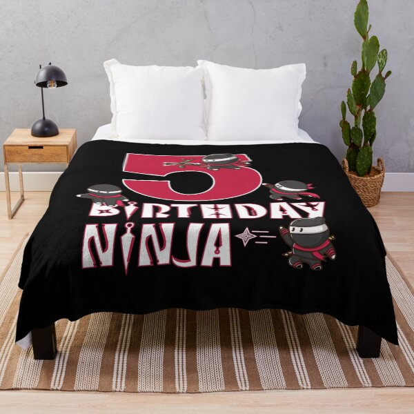 Item preview, 5th Birthday Ninja 5 Years Old Kid Ninjutsu B-day Party product designed and sold by Grabitees.
