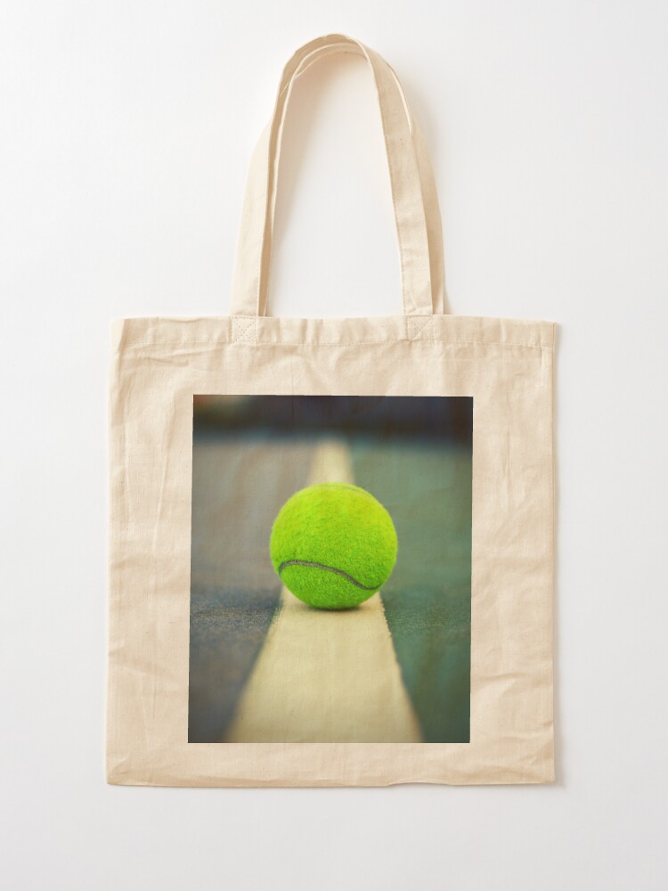 Tennis Ball Stofftasche Einkaufstasche Tennisball Tennisspieler Tennisschläger 