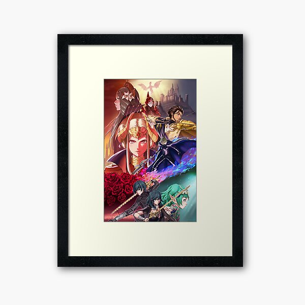 Fire Emblem Three Houses | Poster Framed Art Print