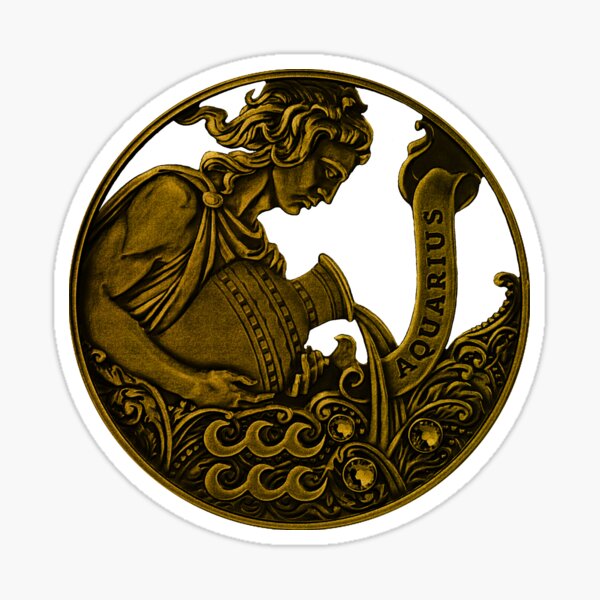 Aquarius Sticker