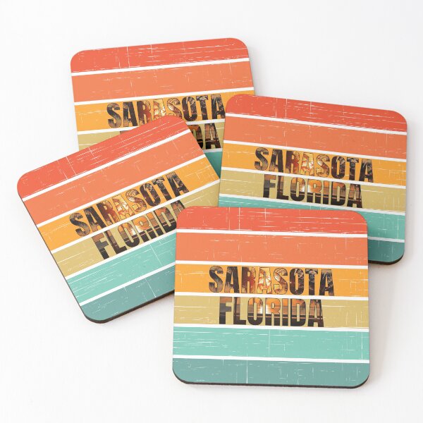 Item preview, Sarasota Florida Vintage Sunset designed and sold by beachchic.