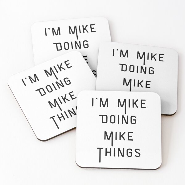Item preview, I'M MIKE Doing MIKE THINGS,funny gift holiday christmas novelty saying birthday designed and sold by piskwi.