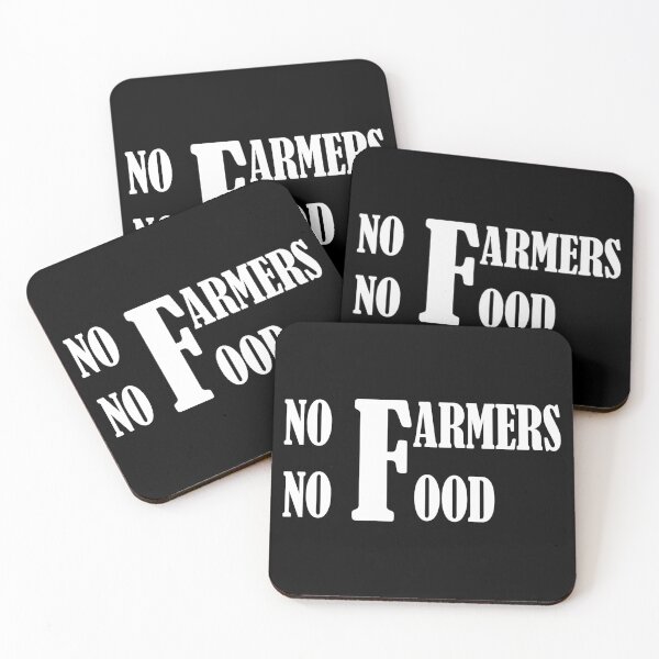 Item preview, No Farmers No Food  - Farms - Farm - Farming - Support local farms designed and sold by Hapoel.
