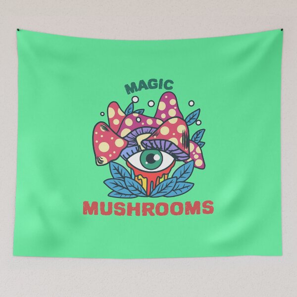 Item preview, Magic Mushrooms - Groovy  designed and sold by ManiaTeec.