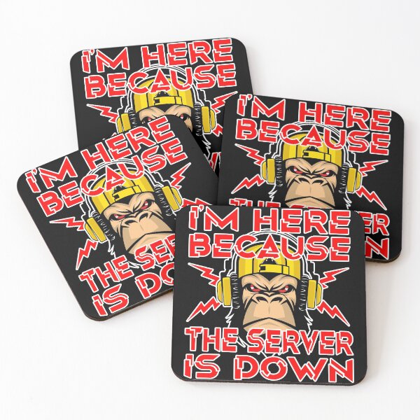 Item preview, I'm here because the server is down. Funny Gaming Gamer Gift Idea designed and sold by AS-Shirts.