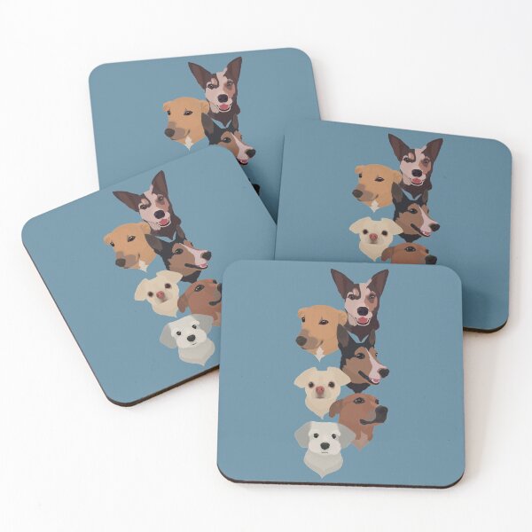 Item preview, Family of Dogs designed and sold by Leila Mollie.