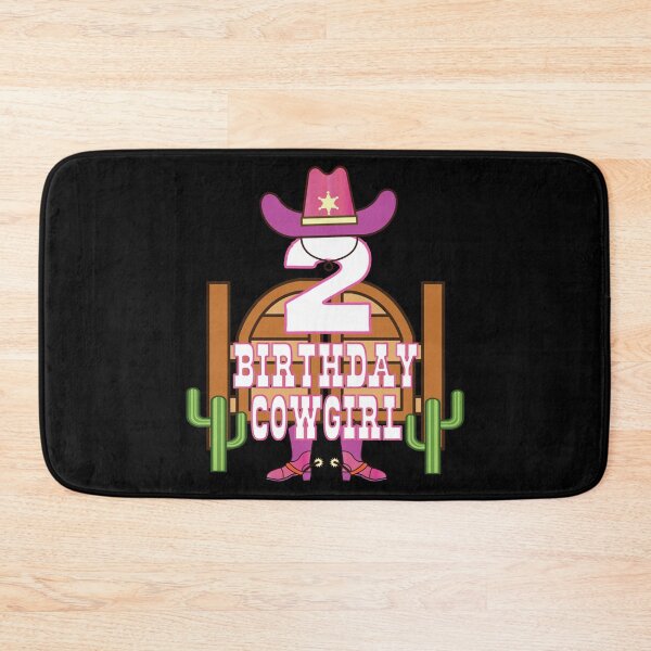 Item preview, 2nd Birthday Cowgirl 2 Years Old Girl Rodeo Lover Party print designed and sold by Grabitees.