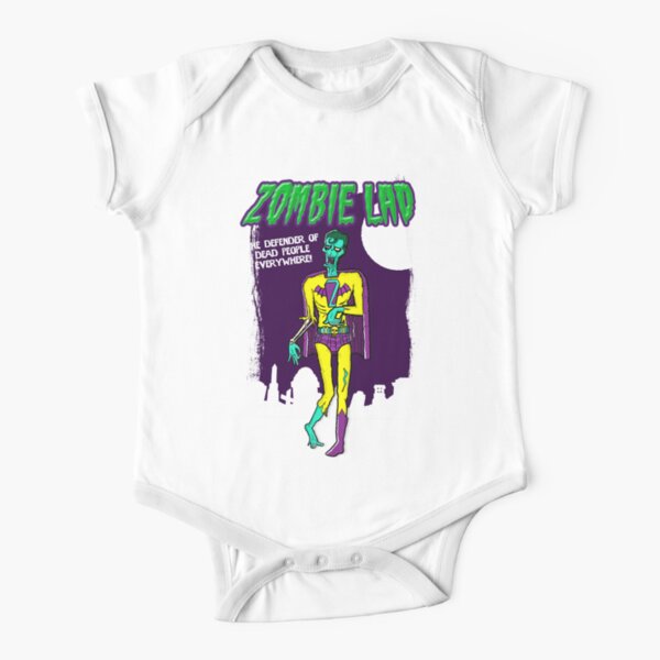 Zombie Lad - Pack Of Heroes Short Sleeve Baby One-Piece