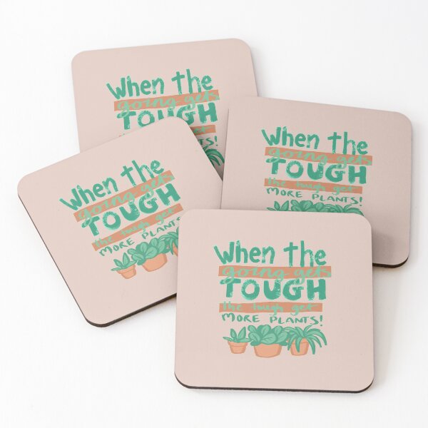 Item preview, When the Going Gets Tough, Buy More Plants designed and sold by plantmoth.