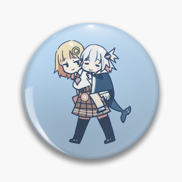 Item preview, Amelia Watson Gawr Gura Sleeping Chibi Hololive  designed and sold by Gawrgura.