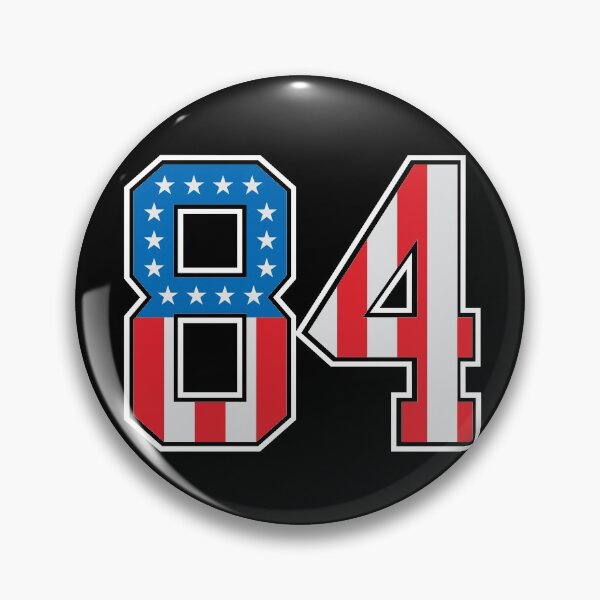 Artikelvorschau, 84 Amerikanische Glückszahl 84 Flagge der Vereinigten Staaten entworfen und verkauft von Urosek.
