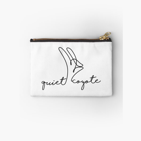 Item preview, quiet coyote (black font) designed and sold by splode.