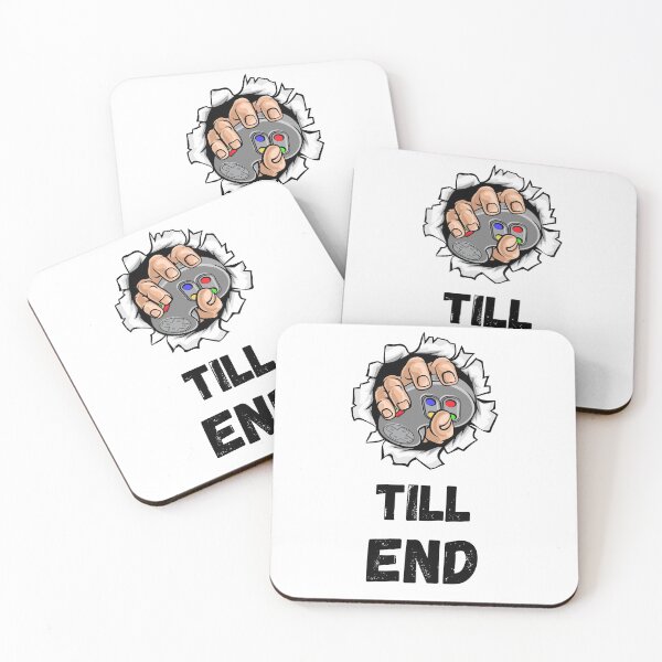 Item preview, gamer till the end designed and sold by Zaibo.
