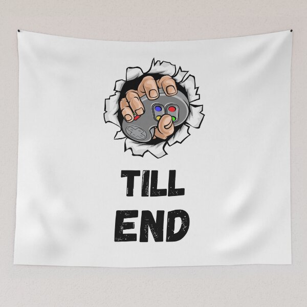 Item preview, gamer till the end designed and sold by Zaibo.