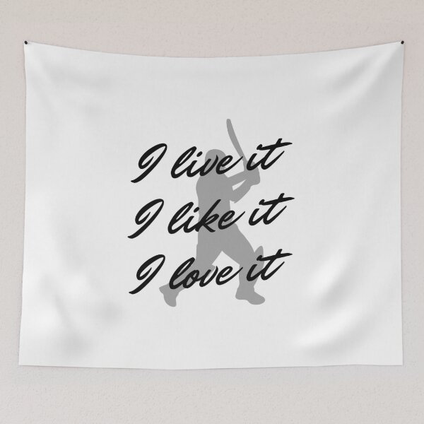 Item preview, Cricket: I live it. I like it. I love it designed and sold by TheGreenGoat.