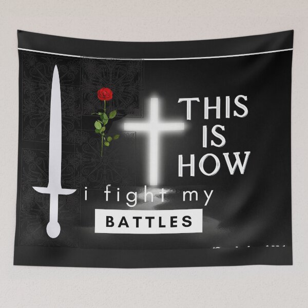 Item preview, this is how i fight my battles designed and sold by Flirt-Teez.