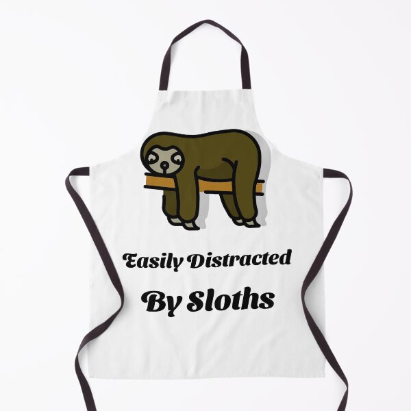 Item preview, Easily Distracted By Sloths designed and sold by ApparelByGriph.