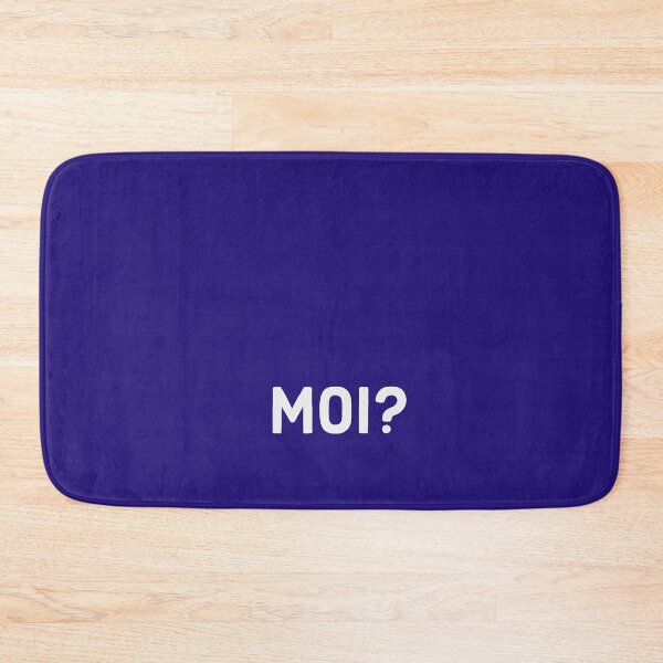 Item preview, Moi - White text designed and sold by FunkiFunki.