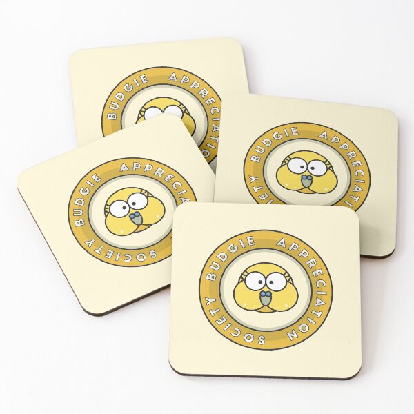 Item preview, Budgie Appreciation Society (Yellow) designed and sold by InkTheMoon.