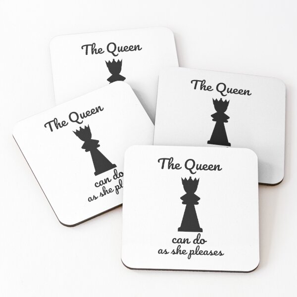 Item preview, Checkmate The Queen can do as she pleases  designed and sold by champagnemoment.